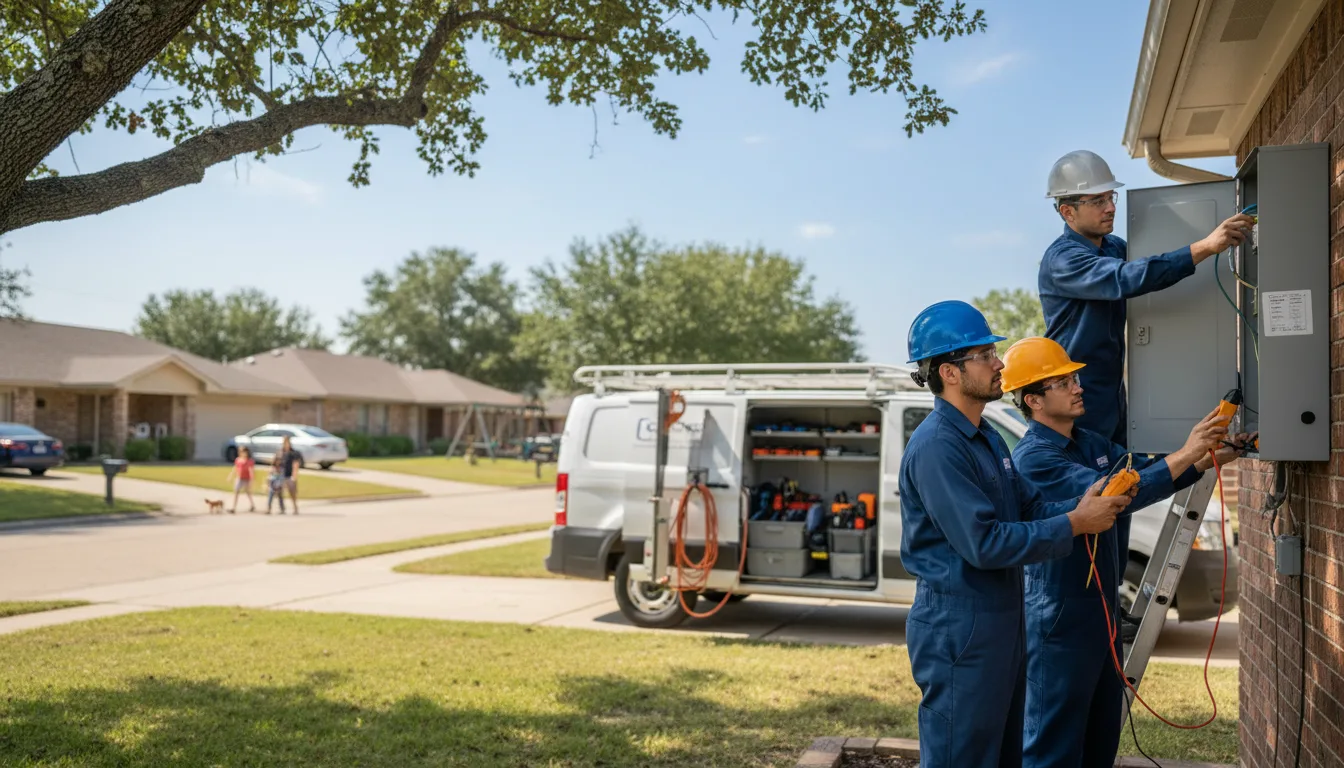 Certified electrician providing emergency electrical services in Bancroft, WI